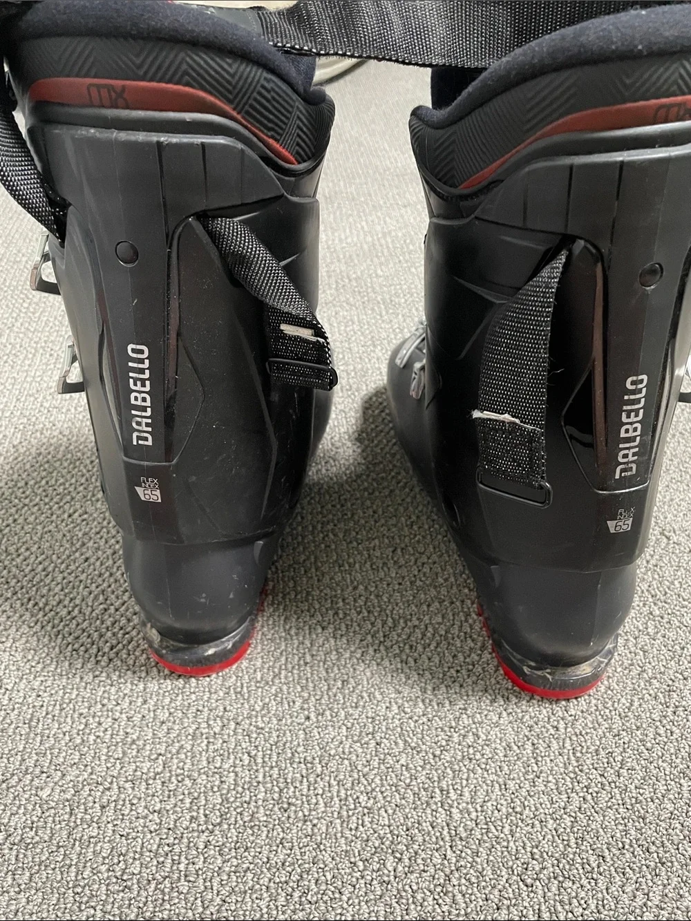 Dalbello Men's Black and Red Snow Ski Boots